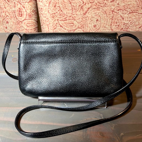 KATE SPADE Black Pebbled Leather Crossbody/Shoulder Bag in EUC!! - Picture 2 of 8